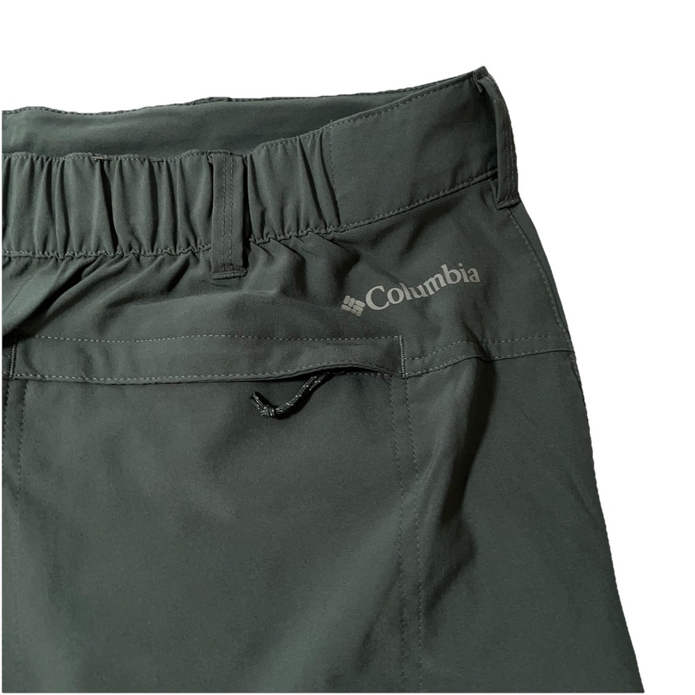 Columbia‎ Men's Lightweight Packable Cargo Shorts Size 40 / 50 Green Zip Pockets